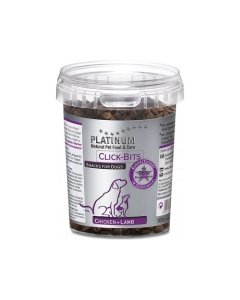 Platinum Click-Bits maius koertele / kana + lammas / 300g
