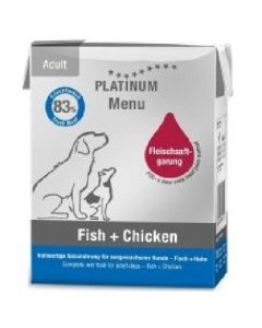 Platinum Menu märgtoit kanaliha ja kalaga / 90g