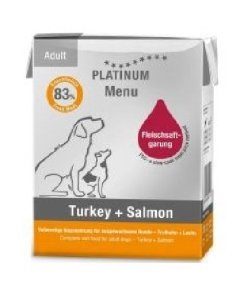 Platinum Menu märgtoit värske kalkuni ja lõhega / 90g