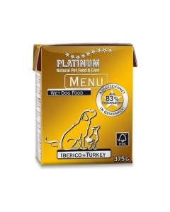 Platinum Menu märgtoit värske sea - ja kalkunilihaga / 375g