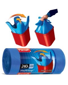 Prügikott Multitop, seotav / 240l / 10tk