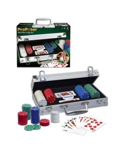 ProPoker komplekt / alumiinium kohver / 200 zetooni
