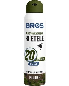 Puugitõrje riietele 20-päevane kaitse / 90ml aerosool