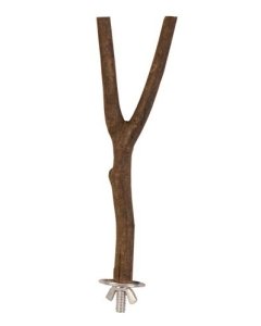 Puuripulk lindudele Natural Living, Y-kujuline, 20 cm/ø 15 mm.