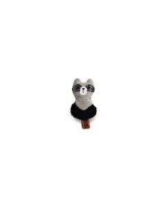 Beeztees kassi mänguasi RAMI,pehme, hall / 9cm