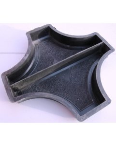 Plastvorm rist ringi vahele (2 poolikut) / 25,0x25,0x4,5 cm