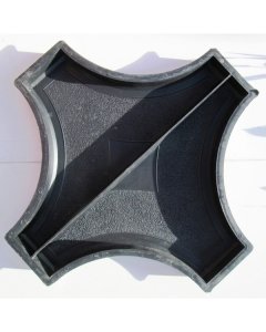 Plastvorm rist ringile (2 poolikut) / 61cm kõrgus 4,5cm