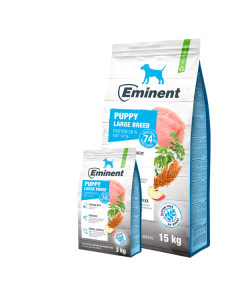 Eminent Puppy Large Breed 28/14 Gluteenivaba koeratoit suurte ja hiiglaslike  tõugude kutsikatele, tiinetele ja imetavatele koertele/ 3kg