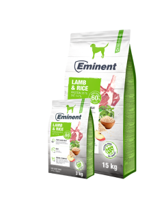 Eminent Lamb & Rice 26/14, linnuliha- ja nisugluteenivaba koeratoit/ 15kg