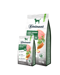 Eminent Light/Weight Control /gluteenivaba koeratoit kaalu probleemide ning ülekaalu korral igat tõugu koertele/ 15kg