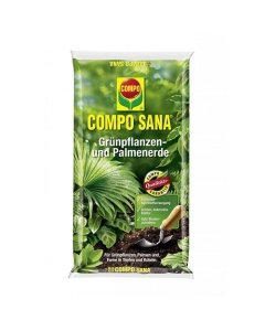 Roheliste taimede, palmide, sõnajalgade muld Compo 5L