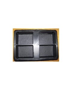 Plastvorm 4 kivile Rooma kivi / 9x12x6cm
