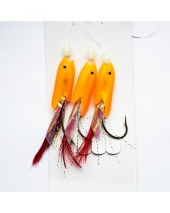 Tinapea valge / Põhjaõnge lips S-MS020 - hook 6/0 - line 0,8mm