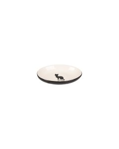 FLAMINGO keraamiine söögikauss Nala Must/Valge / ø13cm 90ml