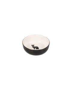 FLAMINGO keraamiine söögikauss Nala Must/Valge / 13cm 310ml