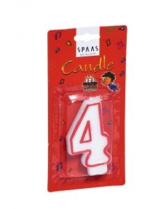Sünnipäevaküünal "4" / 12min
