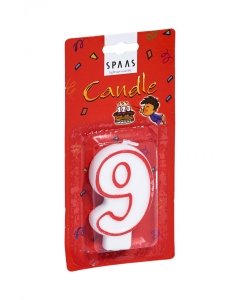 Sünnipäevaküünal "9" / 12min