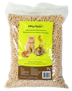 Kassiliiv Kitty Clean puidugraanulitega / 7l