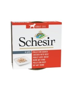 Schesir kanafilee + loomafilee želees 150g märg toit koertele