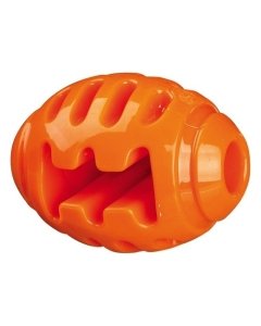 Mänguasi koertele Soft&Strong Ragbipall 8cm oranž