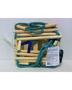 Kiik puidust väikelapsele, tõstetavate puidust äärtega / 35x35x25cm / LM