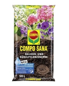 Spetsiaalne rõdulillede muld Compo 50L