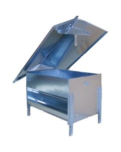 Statsionaarne väline söötur 150l / 47x95x65cm