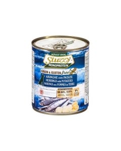 Stuzzy Dog konserv / heeringas ja kartul / 800g
