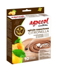 Suitsuspiraal citronella Natura 10tk/pakis