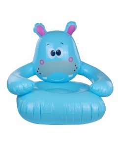 Täispuhutav laste tugitool Hippo / 78x70x66cm / LM