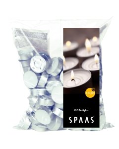Teeküünlad Spaas metallis / 4,5h / 100tk