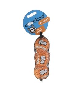 Mänguasi koertele Tennisepall BREEZY SMALL 3tk 4,5cm oranž
