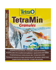 Tetra kalade täissööt tetramin graanulid / 15g