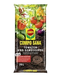 Compo tomati- ja köögiviljamuld / 20l