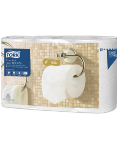 Tork tualettpaber T4 / eriti pehme / 19m / 4 kihti / 6 rulli