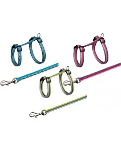Traksid jalutusrihmaga Freshline Spot 27-45cm / 1,20m / erinevad värvid