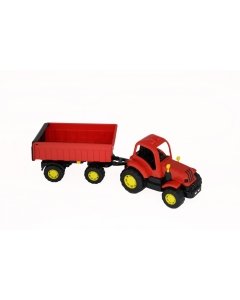 Polesie traktor Hardy haagisega 41cm