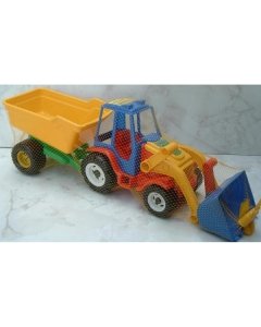 Traktor sahaga + käru