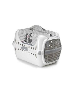 Transpordiboks Trendy Runner Cats in Love Grey