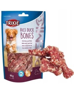 Koera maius Premio Rice Duck Bones / 80g