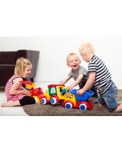 Viking Toys Tuletõrjeauto figuuridega Jumbo 