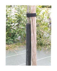 Tüvekaitsevõrk d.6 cm, kõrgus 80 cm must, 8 tk pakis