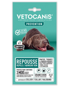 Vetocanis kirbu-, sääse- ja puugirihm koertele 20-40kg / 65cm