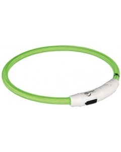 Vilkuv kaelarihm Flash koerale XS-S / USB / 35cm / erinevad värvid