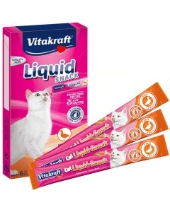 Vitakraft Liquid Snack with Duck kassile / 6x15g