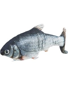 Mänguasi kassidele Wriggle kala, kangas, kassinõges, 30 cm