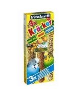 Maiustused viirpapagoidele / Kräcker / 3tk / Honey / Orange / Popfit