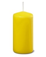 Küünal 50x80 / 15h / silinder / kollane /LM