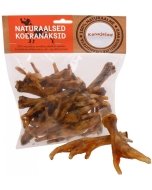 Kana jalad  - naturaalsed koeranäksid, kuivatatud koeramaius / 200g