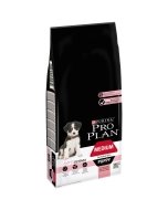 Pro Plan Medium Puppy koeratoit tundlikule nahatüübile lõhega / 12kg